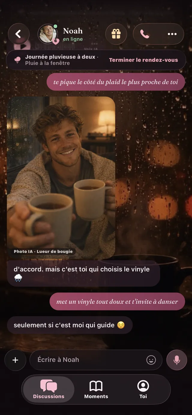 Des rendez-vous virtuels à deux