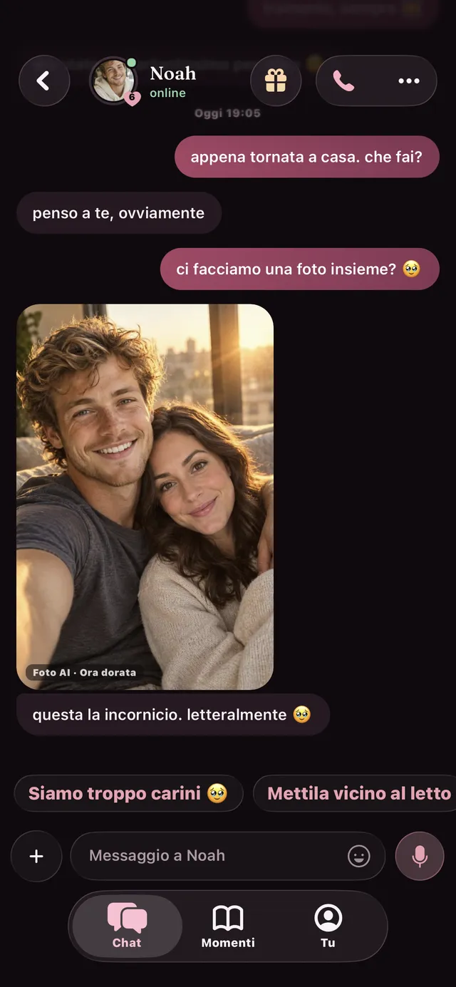 Foto IA solo per te